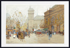 Eugène Galien-Laloue Print : Chatelet Square, Paris