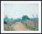 Alfred Sisley Print, Road from Prunay to Louveciennes (1874)