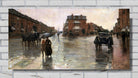 Frederick Childe Hassam, Fine Art Print : Rainy Day, Boston