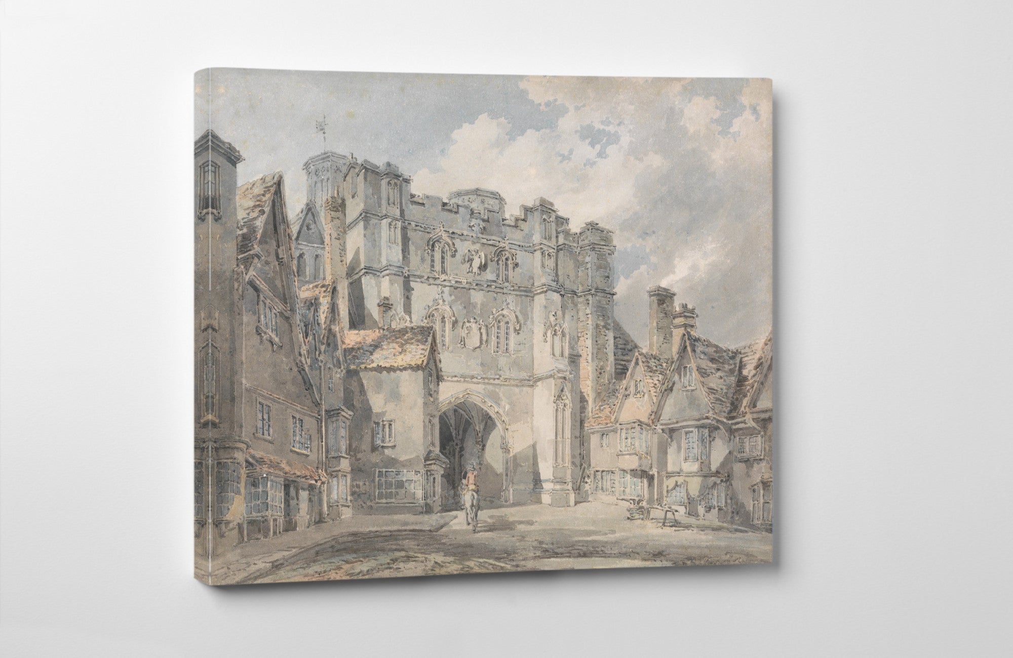 Christ Church Gate, Canterbury, J.M.W. Turner