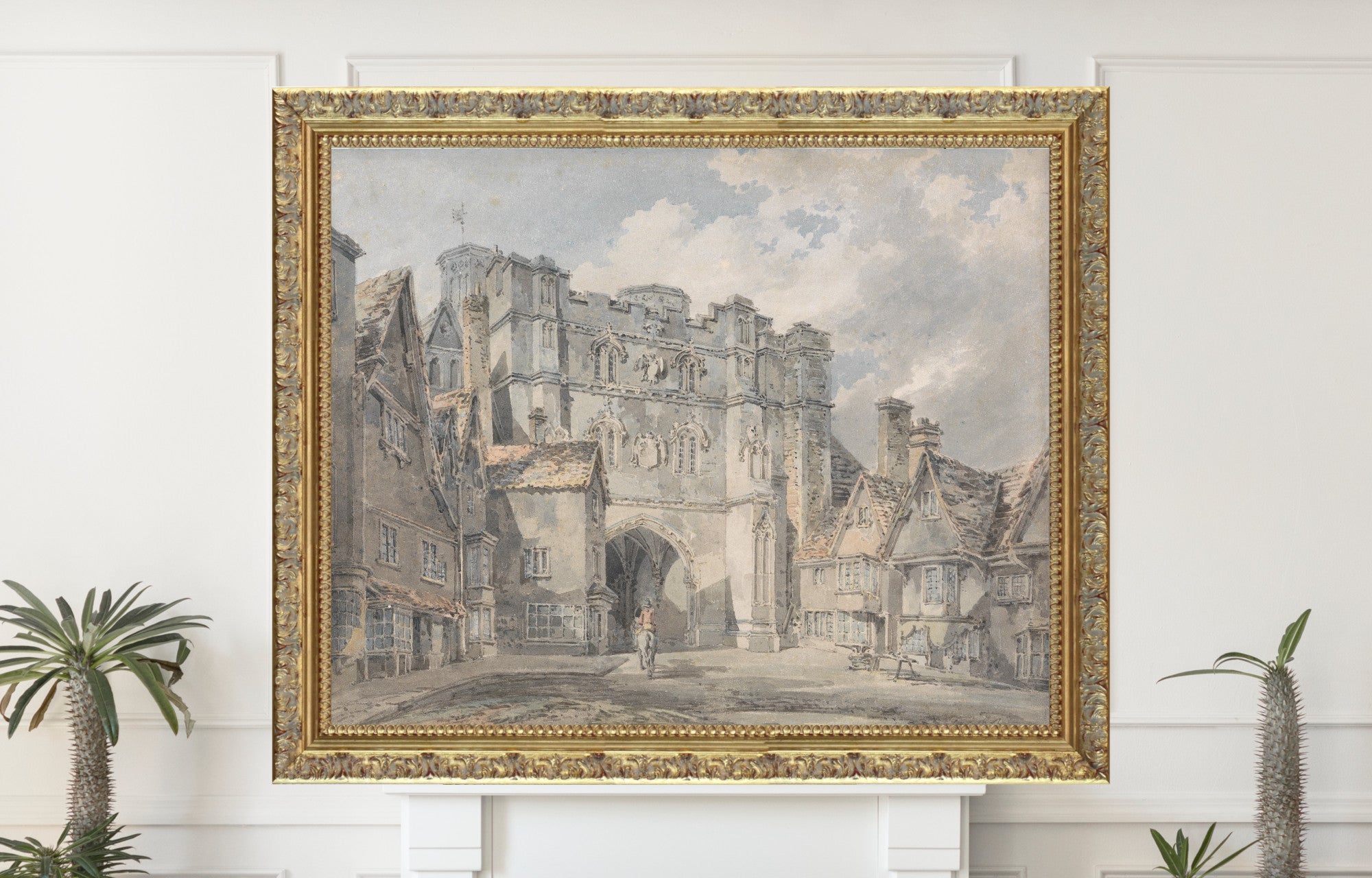 Christ Church Gate, Canterbury, J.M.W. Turner