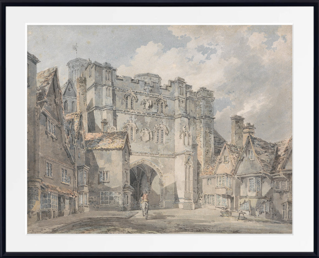 Christ Church Gate, Canterbury, J.M.W. Turner