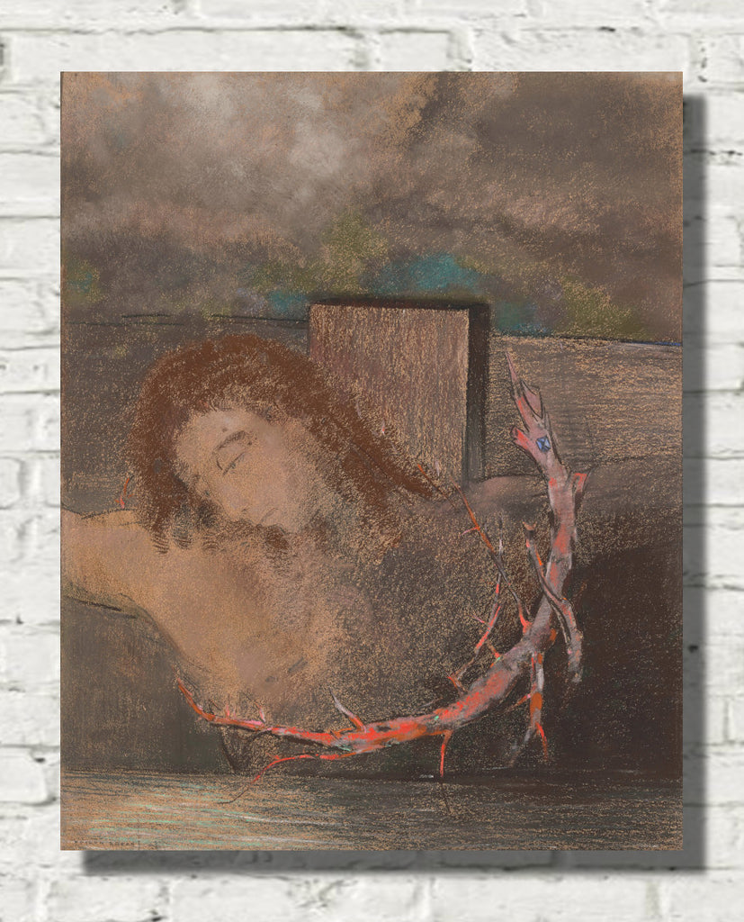 Christ Crucified by Odilon Redon