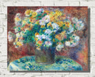 Renoir Print, Chrysanthemums (1881)