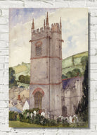 Cass Gilbert Print, Church Tower, Marldon (1924)