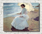 Joaquín Sorolla Print, Clotilde on the Beach (1904)