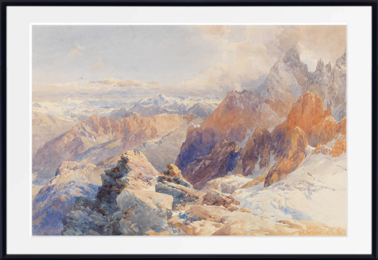 Edward Compton Print, Giant's Pass (1903)