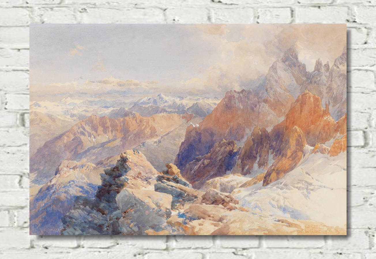 Edward Compton Print, Giant's Pass (1903)