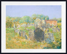 Frederick Childe Hassam Print : Colonial Graveyard at Lexington (c 1891)