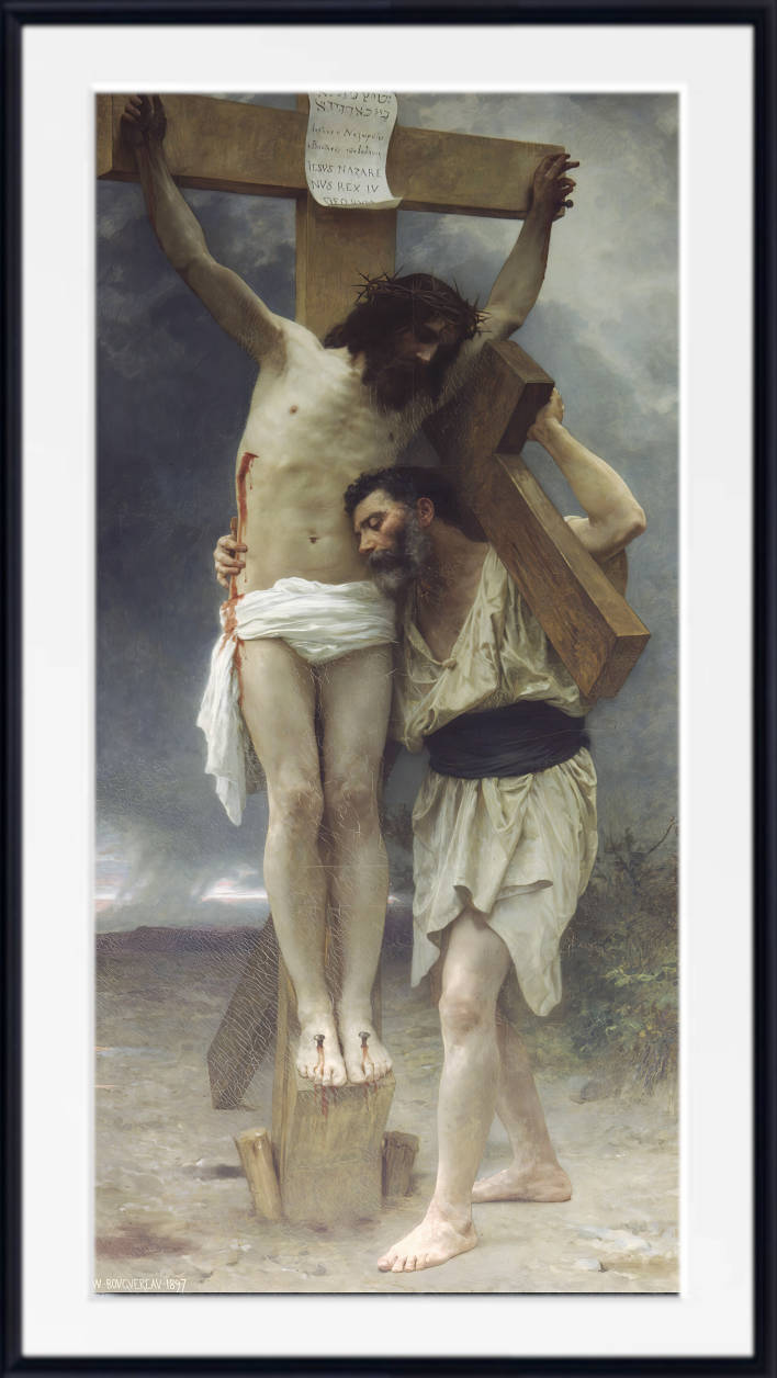 Compassion, William-Adolphe Bouguereau Fine Art Print