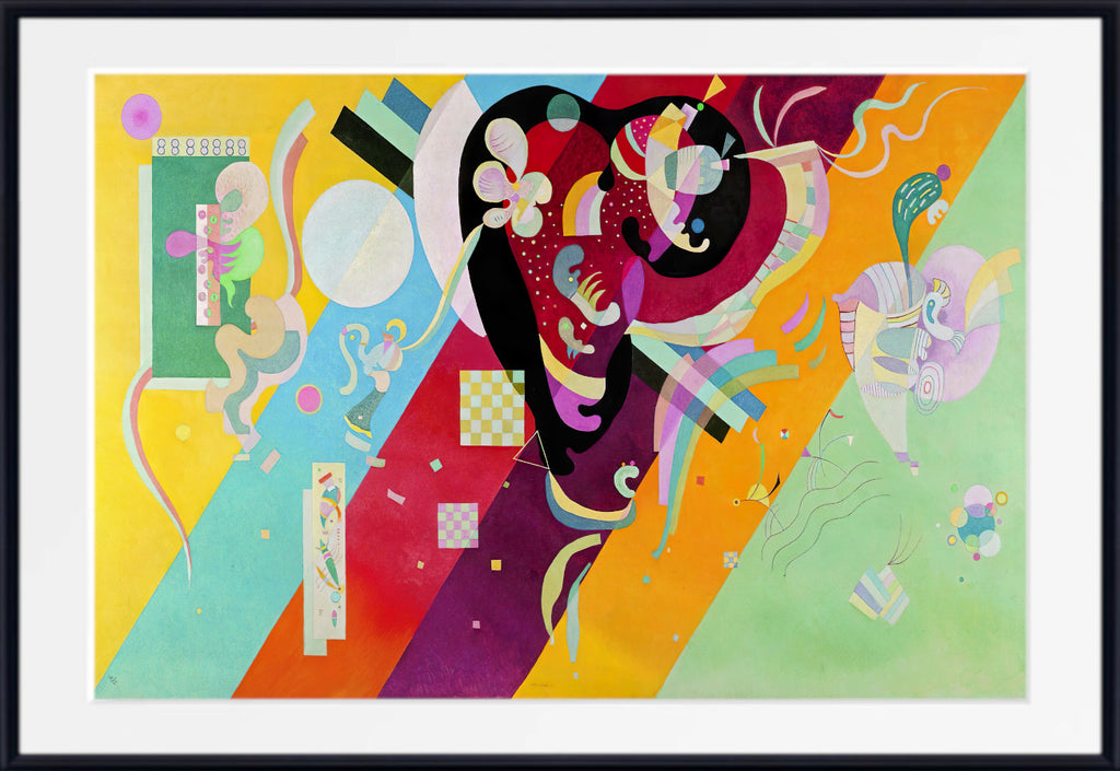 Wassily Kandinsky Abstract Framed Art Print, Composition IX