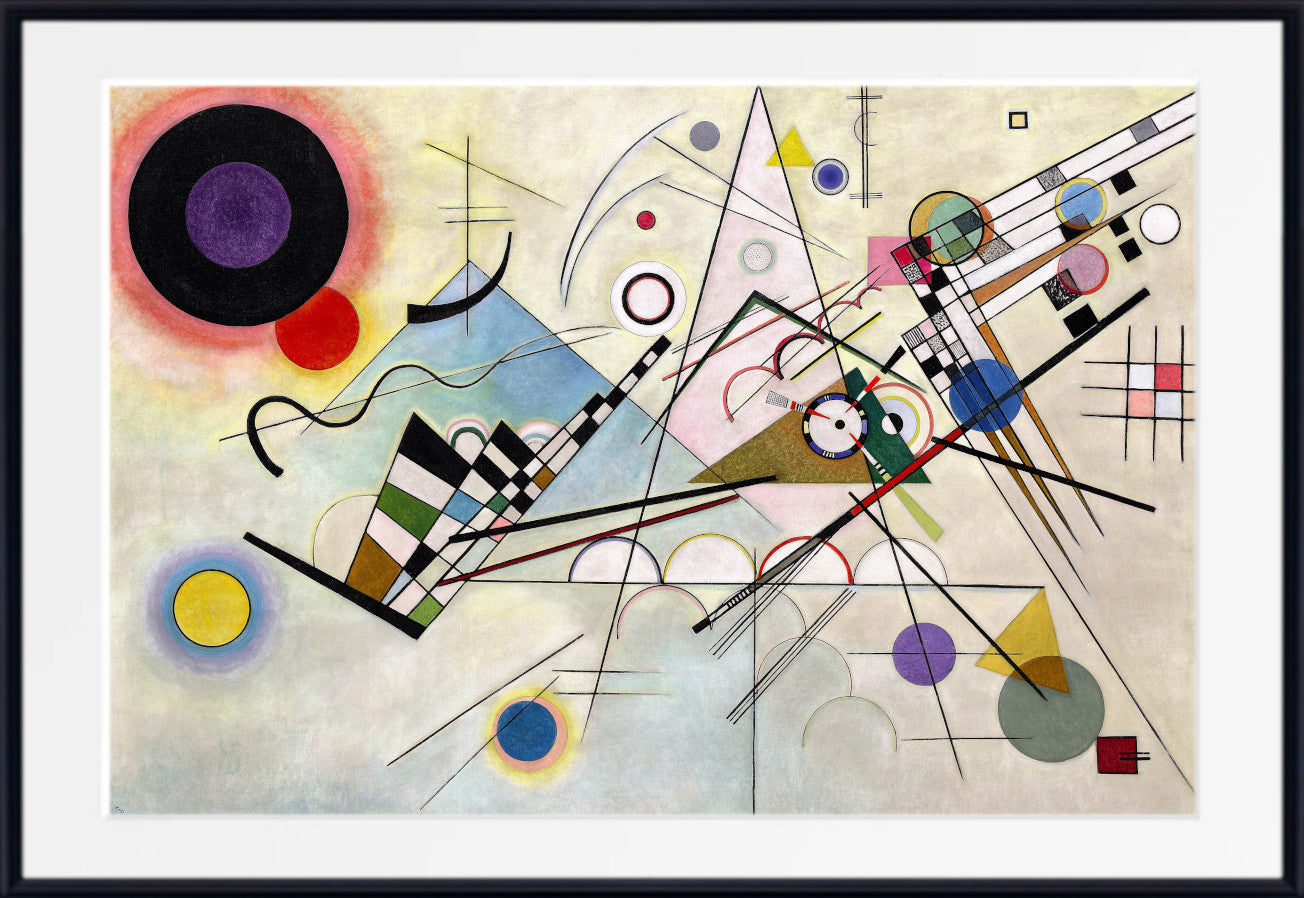 Wassily Kandinsky Fine Art Print, Geometric Abstract