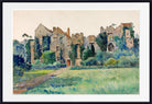 Cass Gilbert Print, Compton Castle, Devon, England (1928)