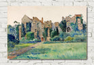 Cass Gilbert Print, Compton Castle, Devon, England (1928)