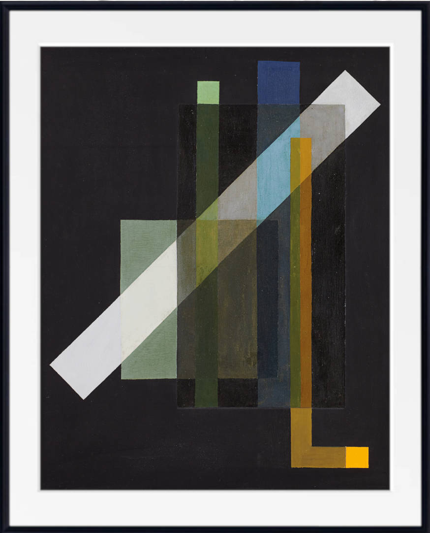László Moholy-Nagy Abstract Fine Art Print, Construction