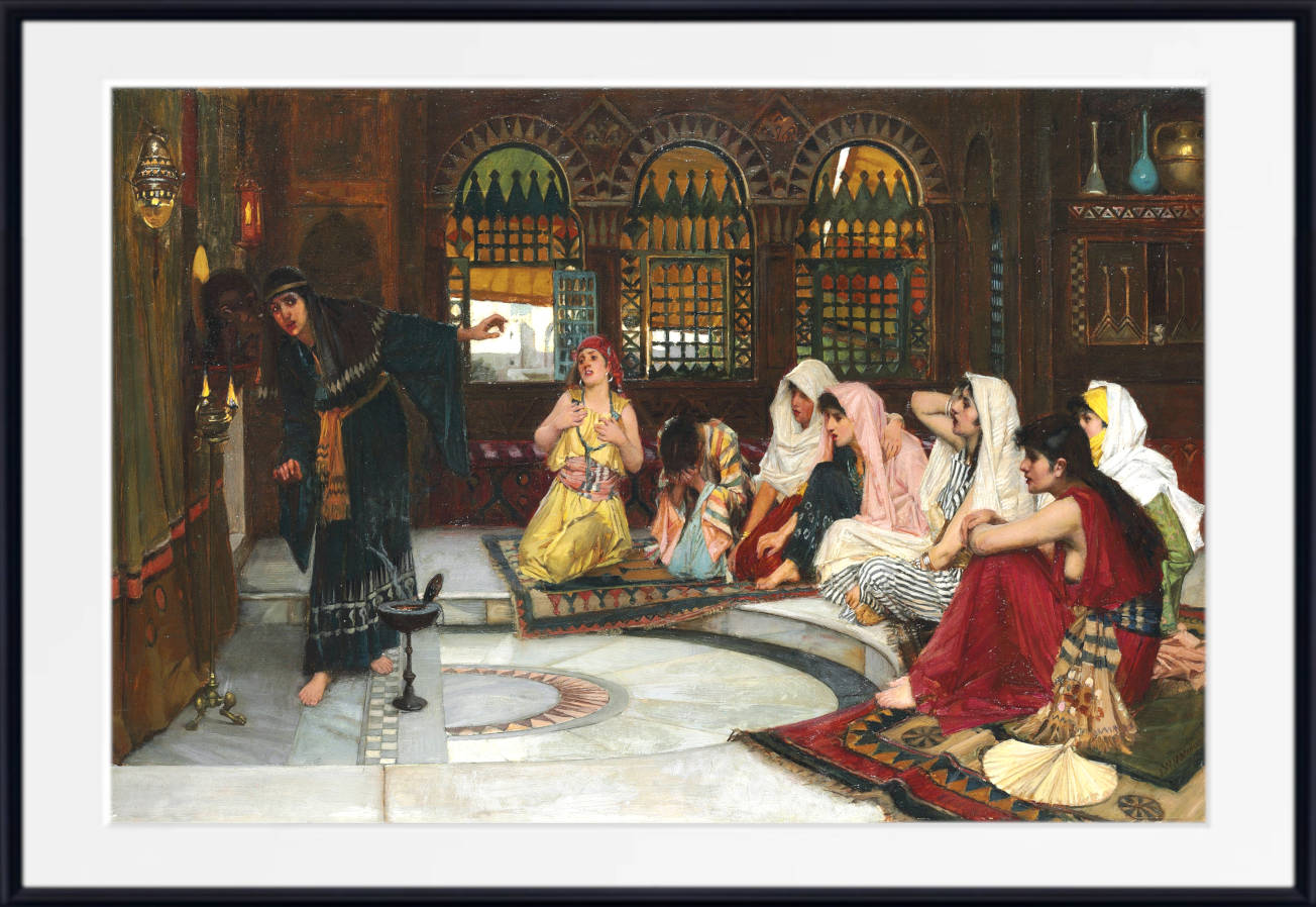 John William Waterhouse Fine Art Print, Consulting the Oracle