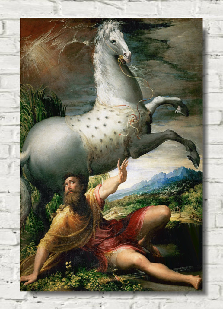 Conversion of St Paul by Parmigianino