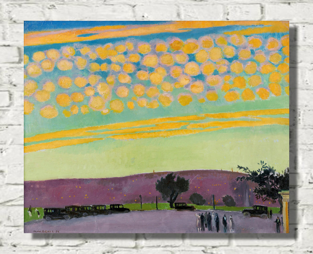 Sunset in Pittsburgh (1927) by Maurice Denis