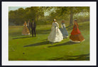 Winslow Homer Fine Art Print :  Croquet Players