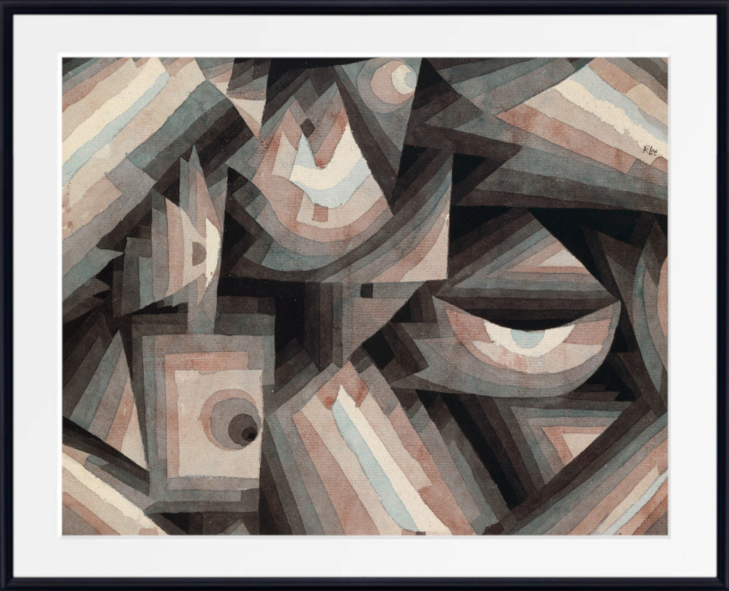 Crystal Gradation by Paul Klee