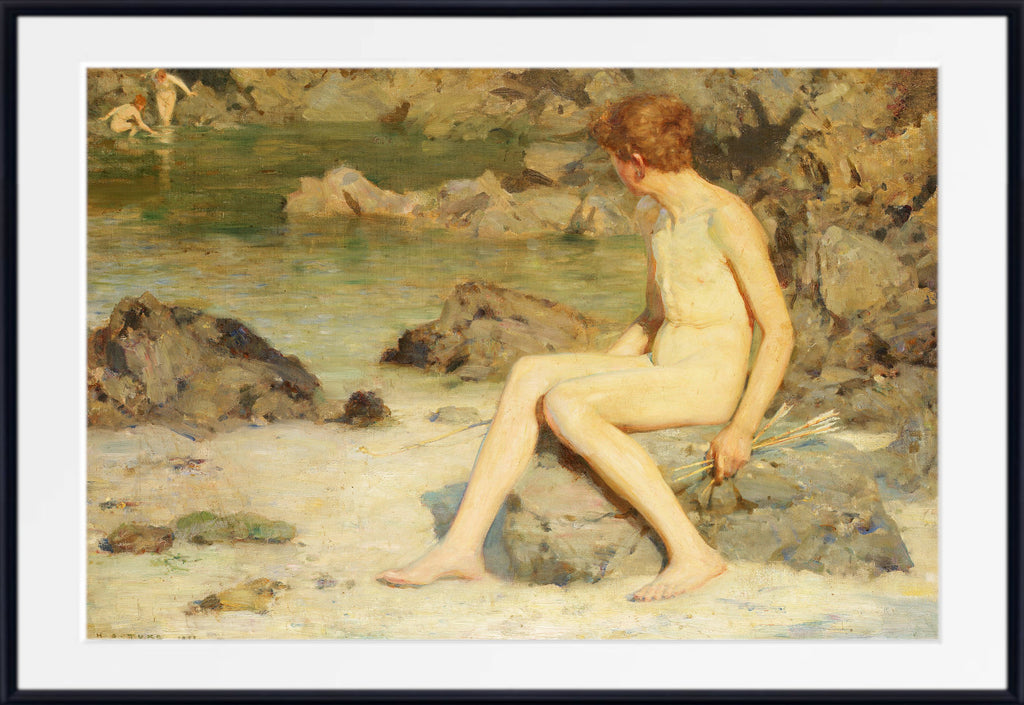 Cupid and Sea Nymphs (1899), Henry Scott Tuke