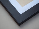 Black Painted Wooden Frames For Prints - Landscape, Portrait, Square