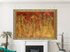 Dance of The Muses, Nikolaos Gyzis Fine Art Print