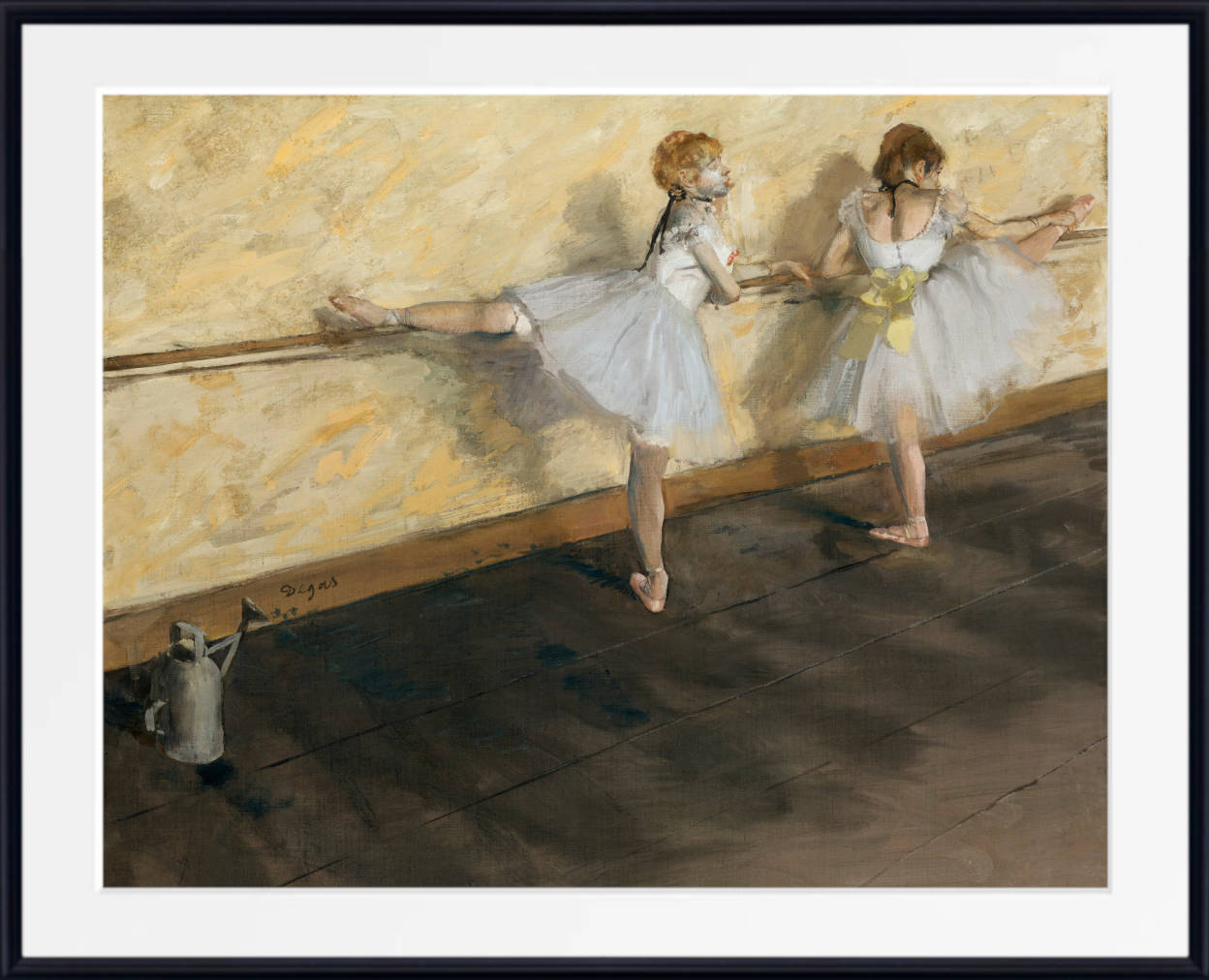 Edgar Degas, Fine Art Print : Dancers Practicing at the Barre