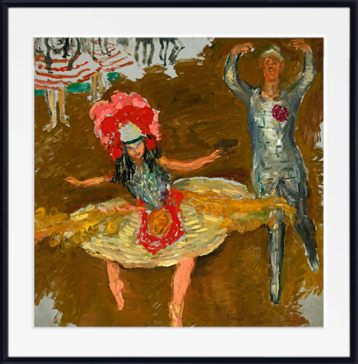 Pierre Bonnard Fine Art Print, Dancers (c1909)