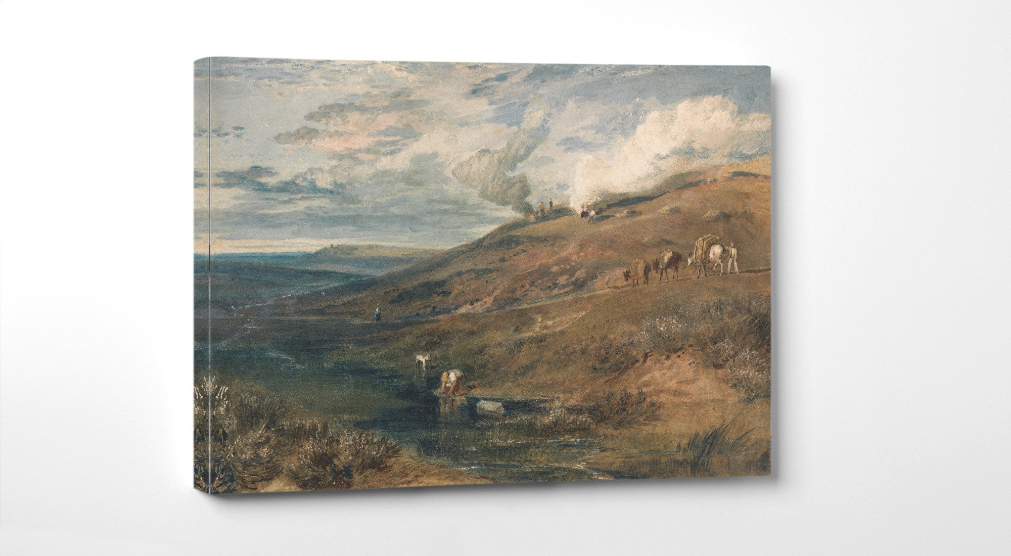 Dartmoor: The Source of the Tamar and the Torridge (1813) by William Turner