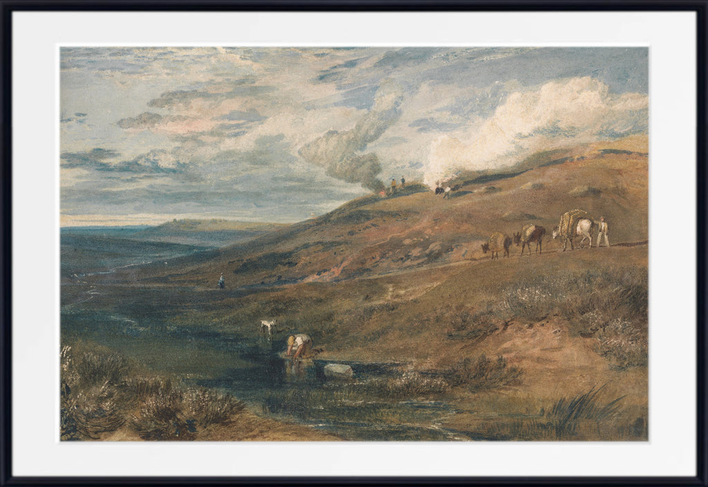 Dartmoor: The Source of the Tamar and the Torridge (1813) by William Turner