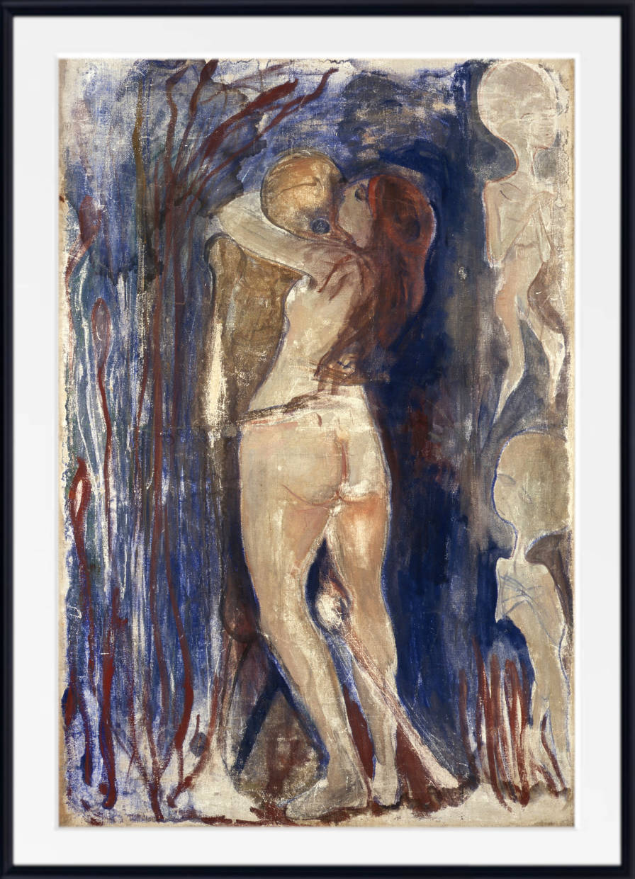 Edvard Munch Fine Art Print, Death and Life