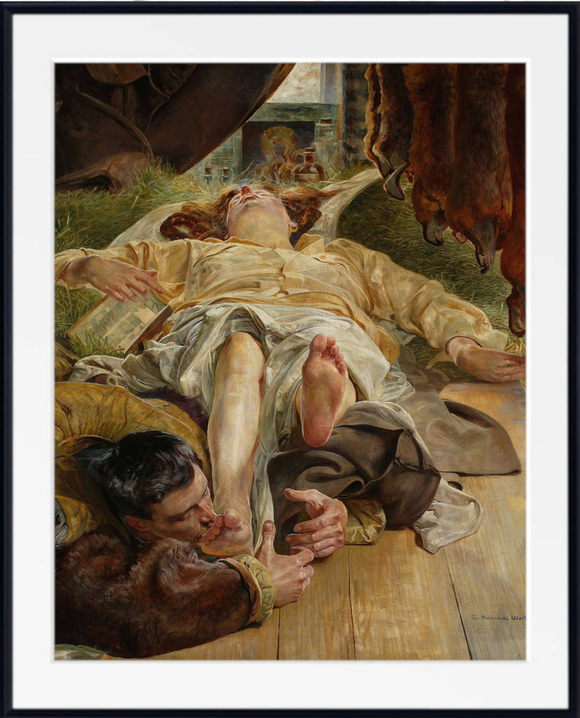 Death of Ellenai (1906-1907) by Jacek Malczewski