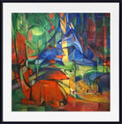 Franz Marc Print, Deer in the Forest II