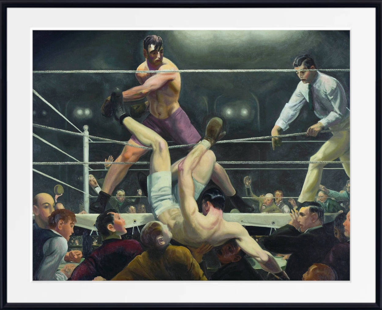 George Bellows Fine Art Print, Dempsey and Firpo