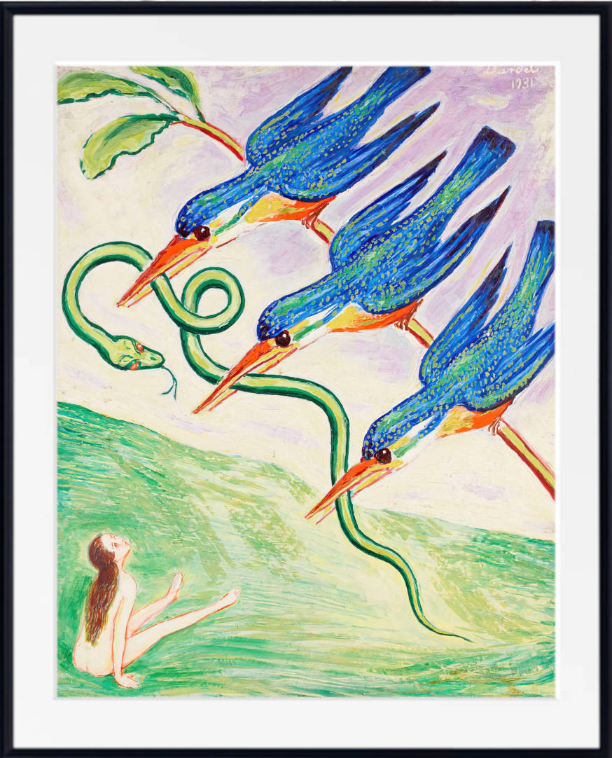 Nils Dardel Print : The Stolen Serpent (1931)