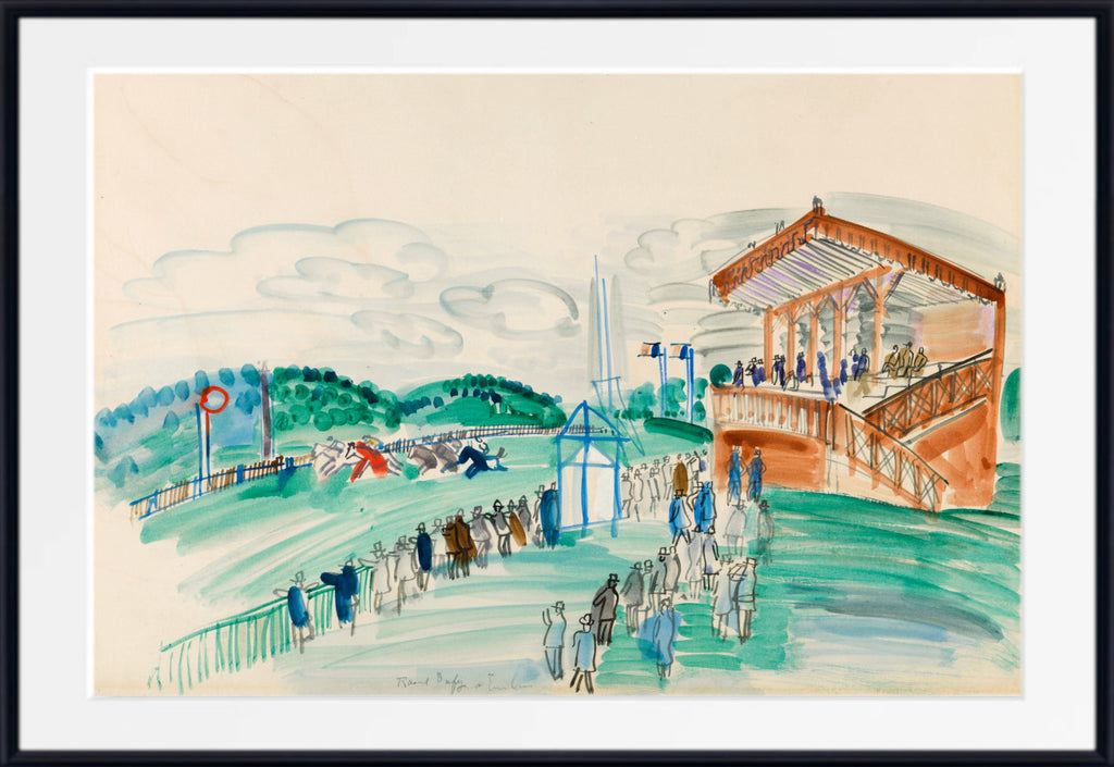 Departure from Saint-Cloud (circa 1931) by Raoul Dufy