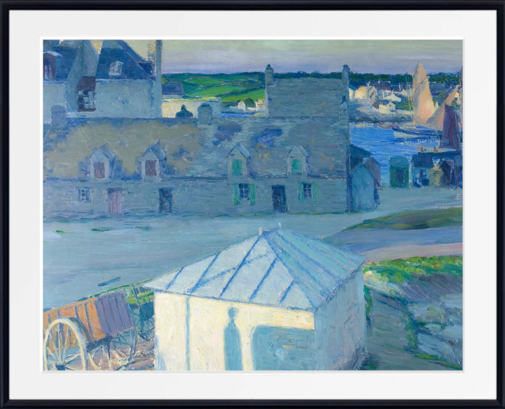 The port of Concarneau (1900) by Max Kurzweil