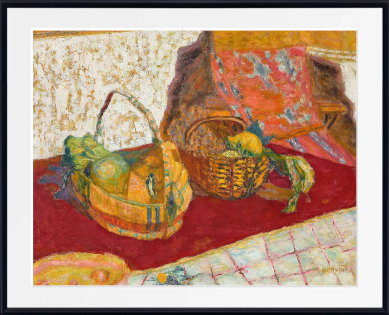 Pierre Bonnard Print, Two Baskets of Fruit (1935)