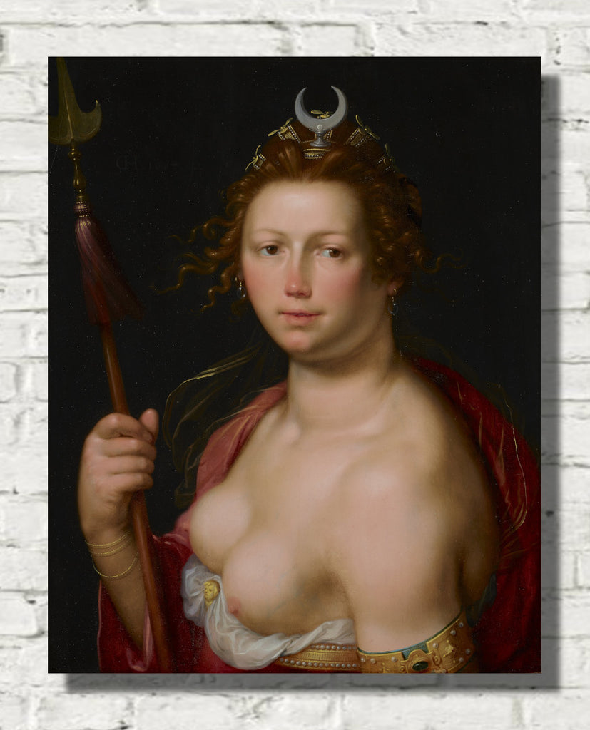Diana as Goddess of the Hunt (1607) by Cornelis van Haarlem