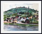 Otto Geigenberger Print, The Dilsberg mountain fortress near Heidelberg (1941)