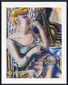 The Musician at Break (End of Dinner, Ladies Band) (1944) by Paul Kleinschmidt