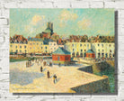 Gustave Loiseau Print, Dieppe, The Carenage Quay (1905)