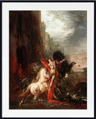 Gustave Moreau Print, Diomedes Devoured by His Horses (c1865)