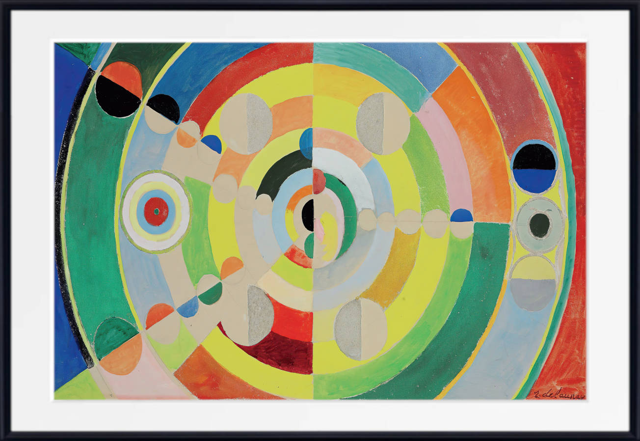 Robert Delaunay Print, Disc-Relief (1936)