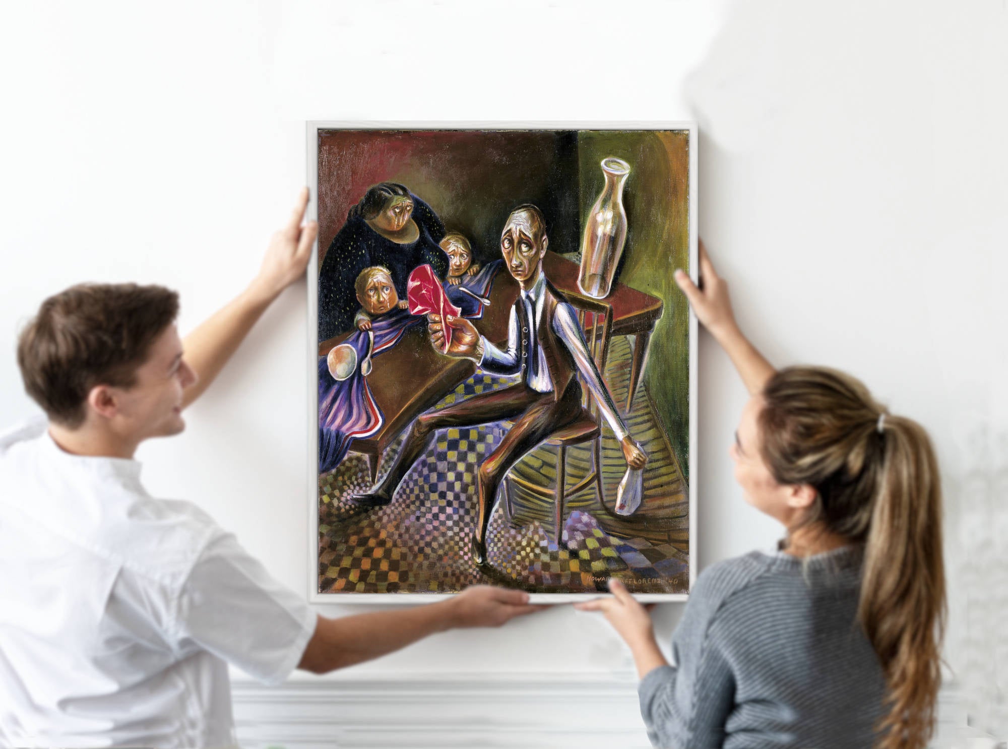 Howard Taft Lorenz Print, Dismissal (1940)