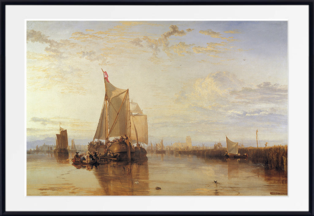 Dort or Dordrecht- The Dort Packet-Boat from Rotterdam Becalmed (1818) by William Turner