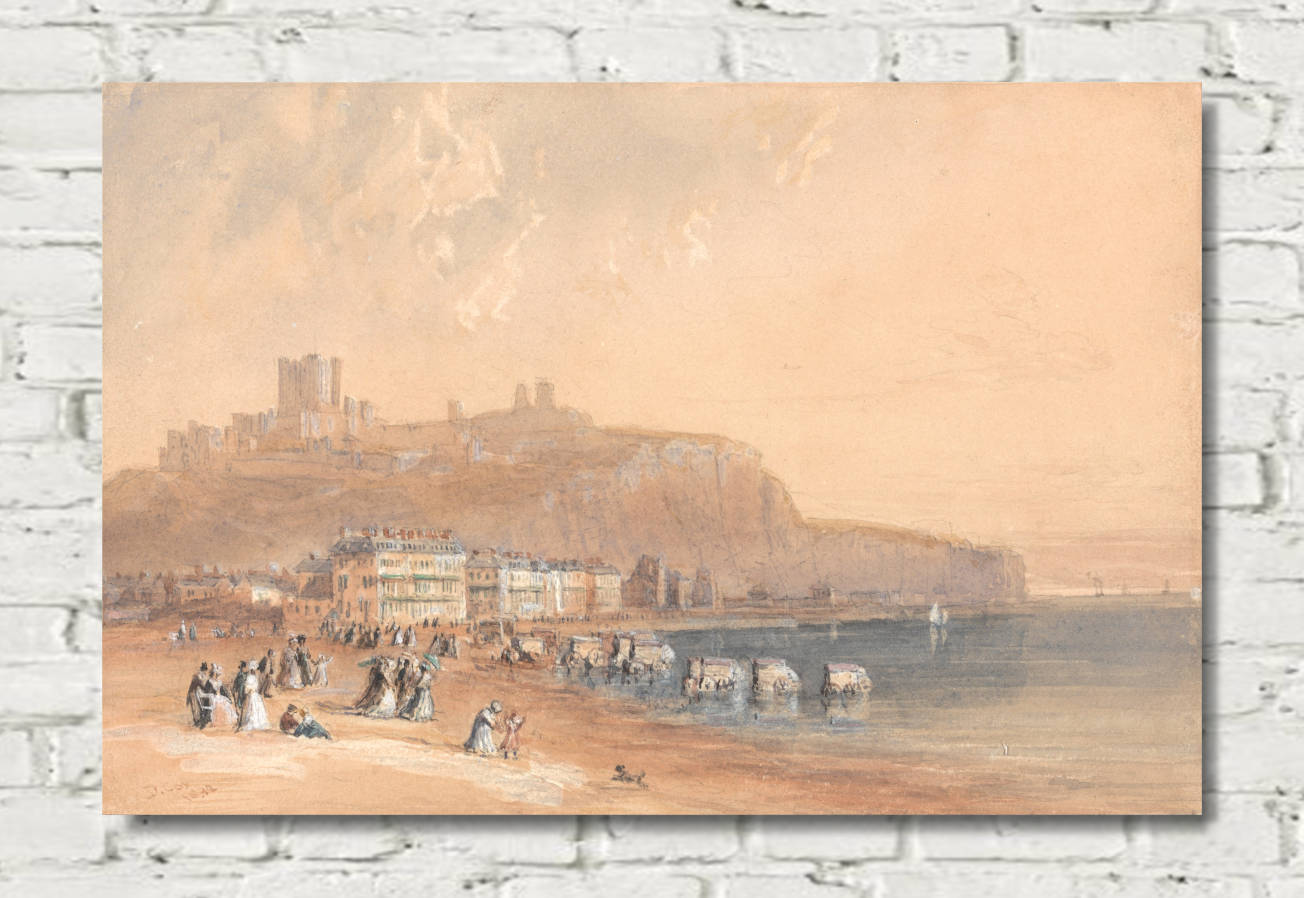 David Cox Print, Dover