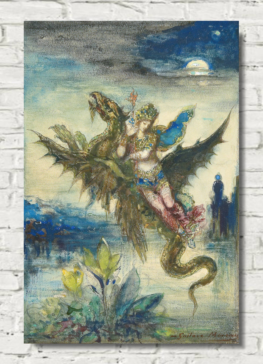 Gustave Moreau Print, Dream Of The Orient