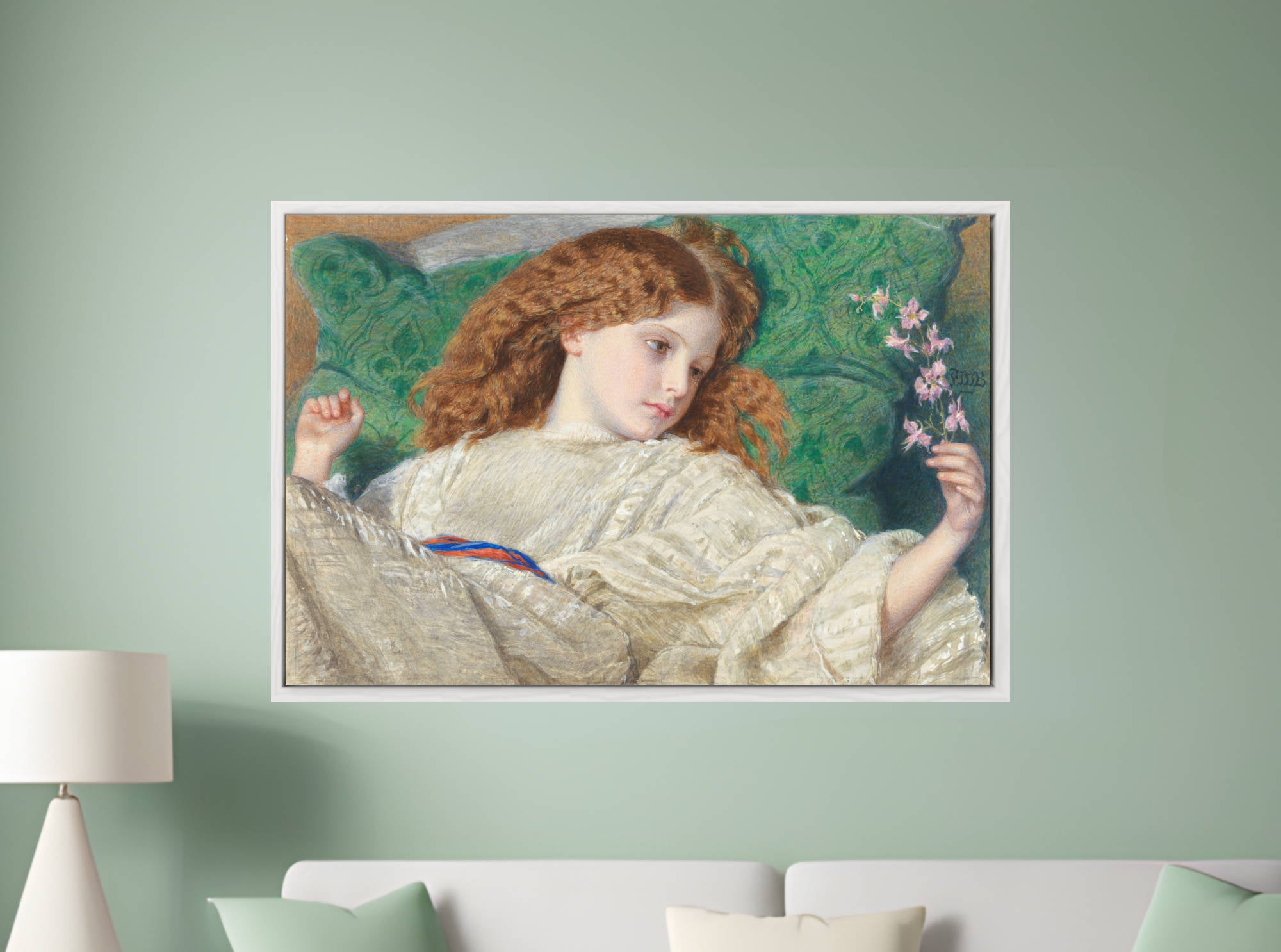 Frederic William Burton Fine Art Print, Dreams